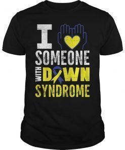 Mom Love World Down Syndrome Day Tee Shirt Women Kids