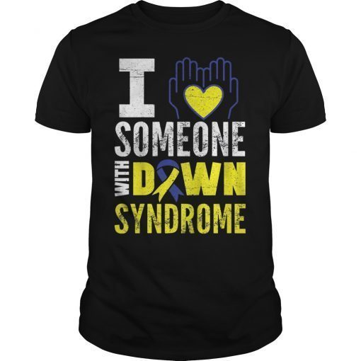 Mom Love World Down Syndrome Day Tee Shirt Women Kids