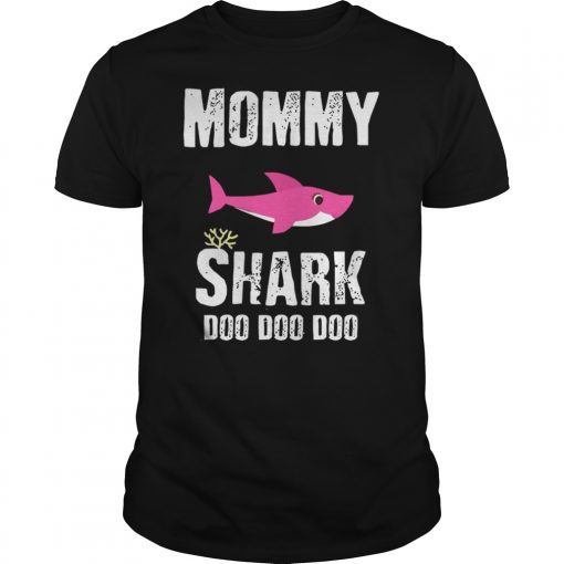 Mommy shark doo doo doo tee