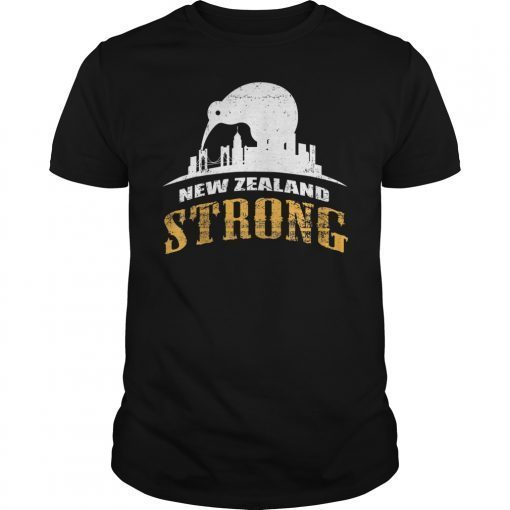 New Zealand Strong Shirt Christchurch Strong