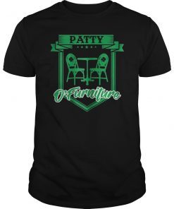 Patty O'Furniture Shirt St Patrick's Day Clover Irish Tshirt