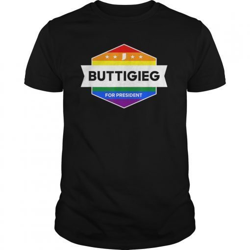 Pete Buttigieg 2020 for President LGBT Rainbow CampaignShirt