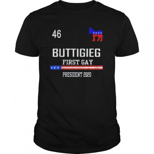 Pete Buttigieg First Gay President 2020 T shirt