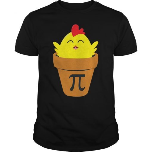 Pi Day Math Shirt Funny Chicken Pot Pie Shirt