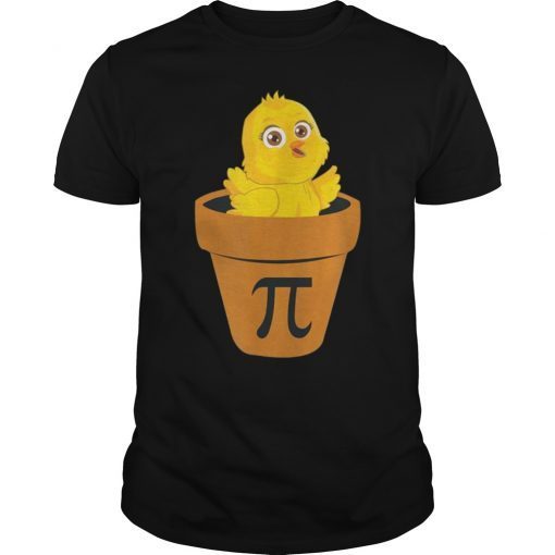 Pi Day Math Tee Shirt Funny Chicken Pot Pie Shirt