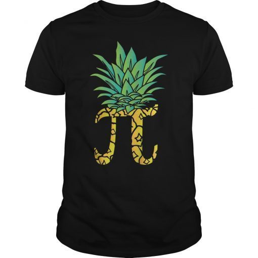 Pi Day Shirt Pi-Neapple Pineapple Funny Math Kids Womens