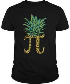Pi Day T-Shirt Pi-neapple Pineapple Funny Math Kids Grunge