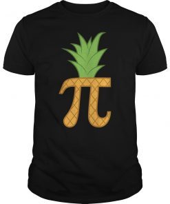 Pi-neapple T-shirt Funny Pi Day Gift Math Nerd Joke 3.14