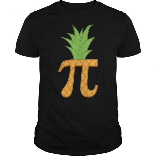 Pi-neapple T-shirt Funny Pi Day Gift Math Nerd Joke 3.14