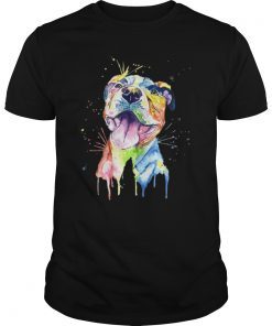 Pitbull Artistic Funny Dog Breed - Pitbull T-Shirt Gift