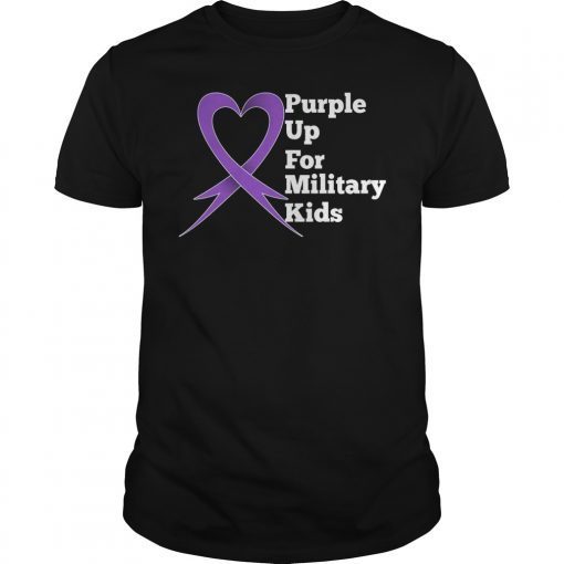 Purple Up For Military Kids 2019 T-Shirt
