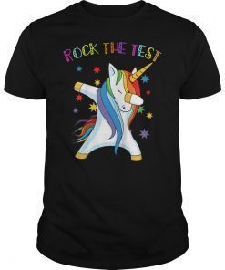 Rock The Test Shirt Funny School Professor Teacher Joke