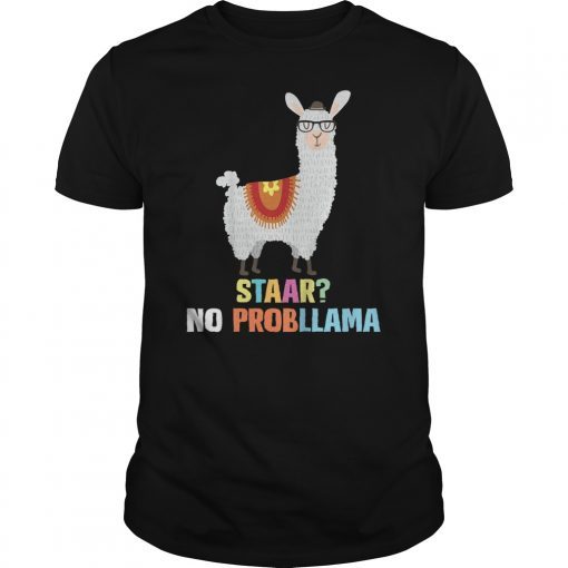 STAAR Texas State Test Day Llama Shirt