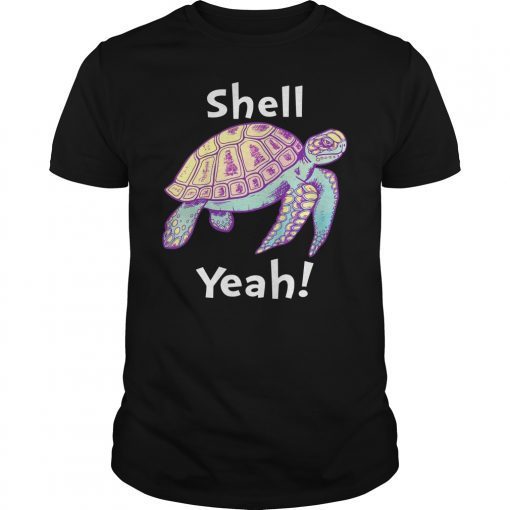 Shell Yeah Yellow Turtle T-Shirt