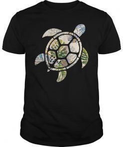 Summer for Family Members Sea Flower Turtle Shirt