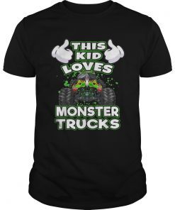 This Kid Loves Monster Trucks Shirt