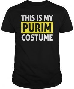 This is My Purim Costume Shirt Jewish Costume Shirt