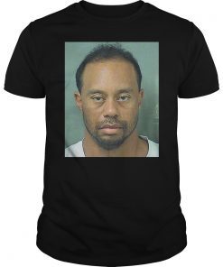 Tiger Woods Mugshot T-Shirt