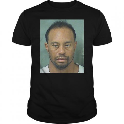 Tiger Woods Mugshot T-Shirt