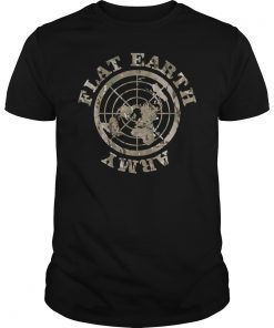 US Army Air Force Flat Earth Army Shirt