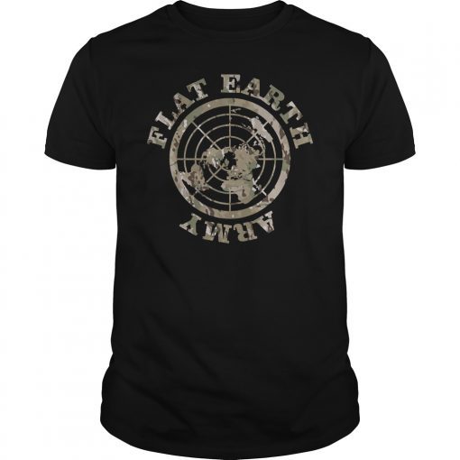 US Army Air Force Flat Earth Army Shirt