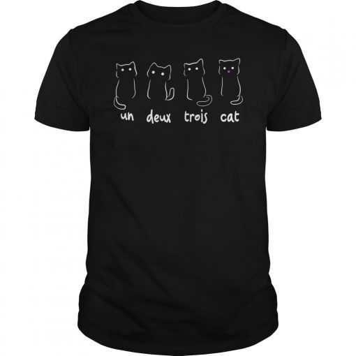 Un Deux Trois Gift Cat Shirt