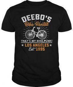 Vintage Deebo's Bike Rental That's My Bike Punk 1995 Tee Shirt
