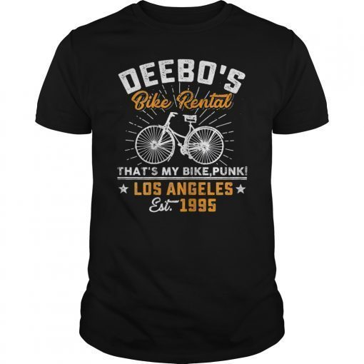 Vintage Deebo's Bike Rental That's My Bike Punk 1995 Tee Shirt