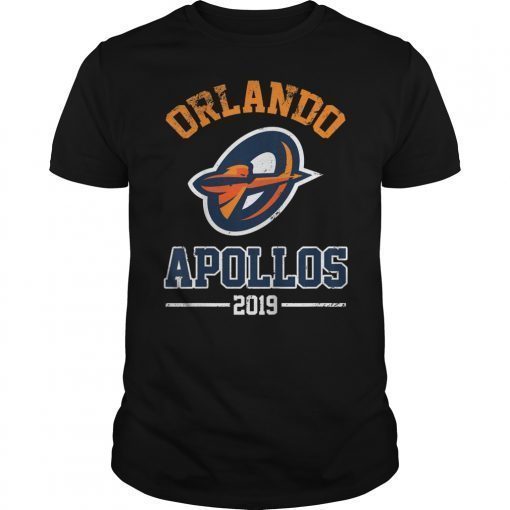 Vintage Orlando Football Apollos For Fans 2019 ShirtVintage Orlando Football Apollos For Fans 2019 Shirt