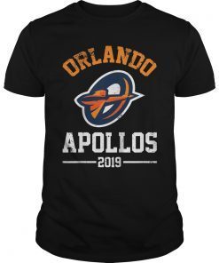 Vintage Orlando Football Apollos T-Shirt For Fans 2019