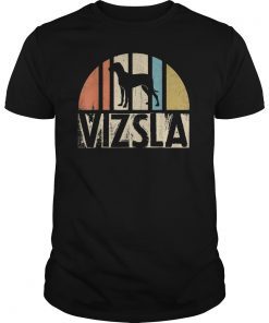 Vintage Retro Vizsla T - Shirt Hot