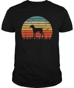 Vizsla Dog T-Shirt Vintage Vizsla Shirt For Vizsla Lovers