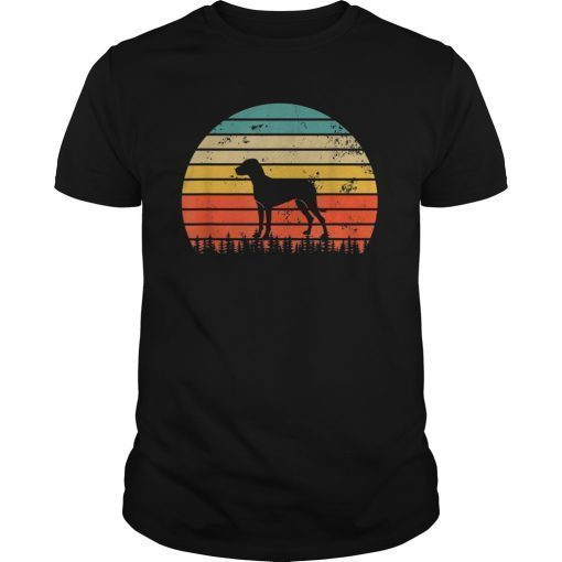 Vizsla Dog T-Shirt Vintage Vizsla Shirt For Vizsla Lovers