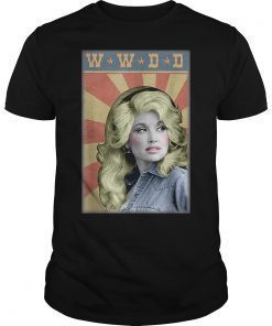 W-W-D-D Funny Dolly Vintage Distressed Retro Tee Shirt