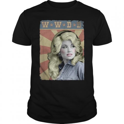 W-W-D-D Funny Vintage Distressed Retro T-Shirt