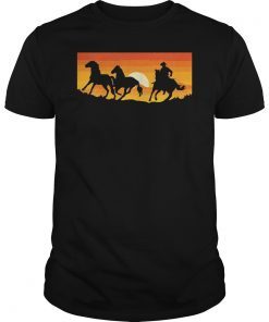 Western Lone Cowboy T-Shirt Cowboy Rancher Shirt
