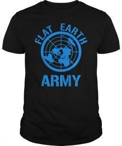 Womens Flat Earth Army Shirt