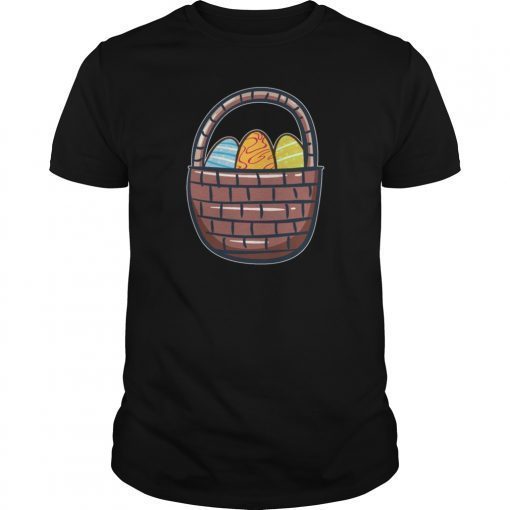 Women's Premium T-Shirt Easter basket eggs