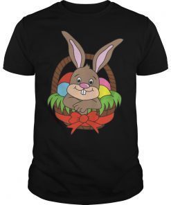 Women's Scoop-Neck T-Shirt Easter Bunny