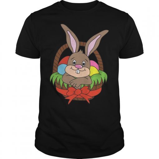 Women's Scoop-Neck T-Shirt Easter Bunny