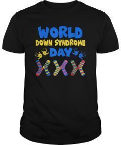 World Down Syndrome Day Awareness Cute Socks Tshirt Gift