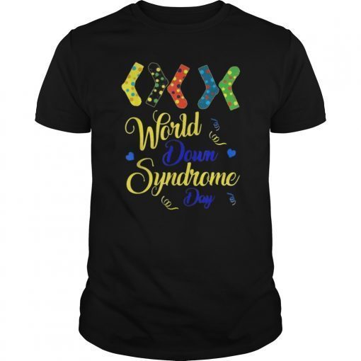 World Down Syndrome Day Awareness Socks Shirts