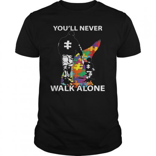 You Ll Never Walk Alone Shirt Puzzle Pieces Autism