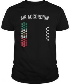 air accordion t shirt - The Flag of Mexico