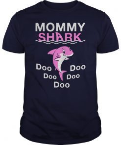 mommy shark doo doo doo shark tshirt