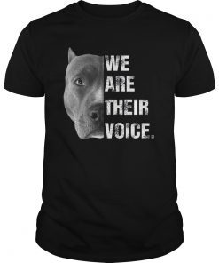we are their voice tshirt