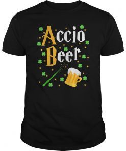 Accio Beer Shirt Drinking St Patrick's day