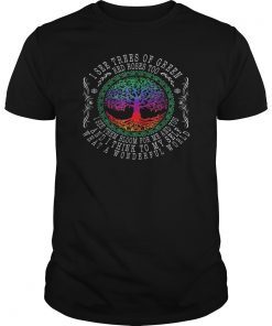 And I Think To Myself What A Wonderful World Hippie Tshirt