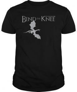 Bend the Knee Dragon T-Shirt Vintage Tee
