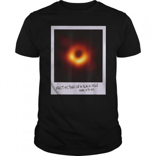Black Hole Picture T-shirt for Astronomy lovers